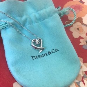 Limited Tiffany & Co Paloma Picasso heart necklace